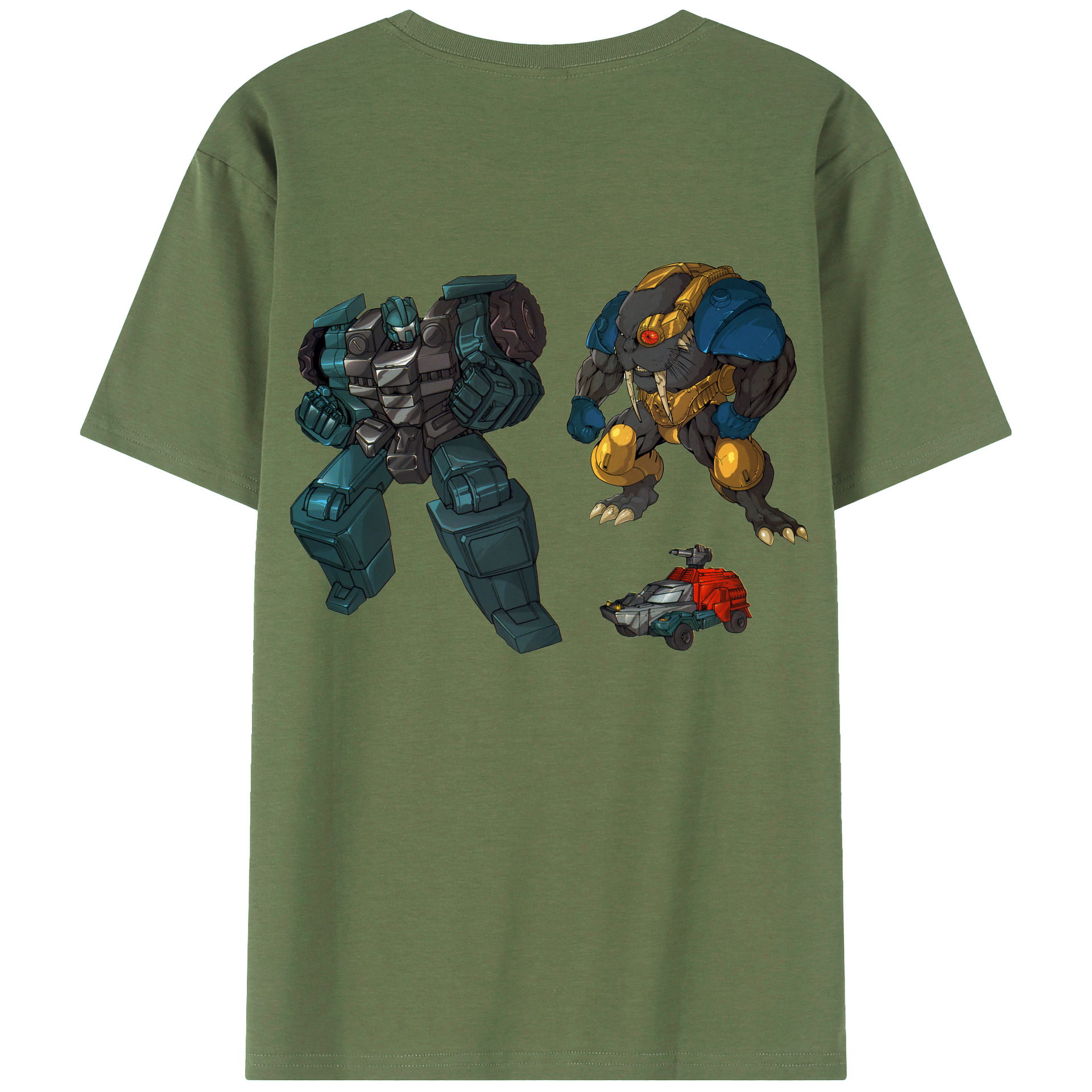 （画像用）  綿100％ メンズ半袖Tシャツ（バックプリント） 通気性